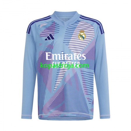 Billiga Fotbollströjor Real Madrid Målvakt Hemma tröja 2024/25 Långärmad
